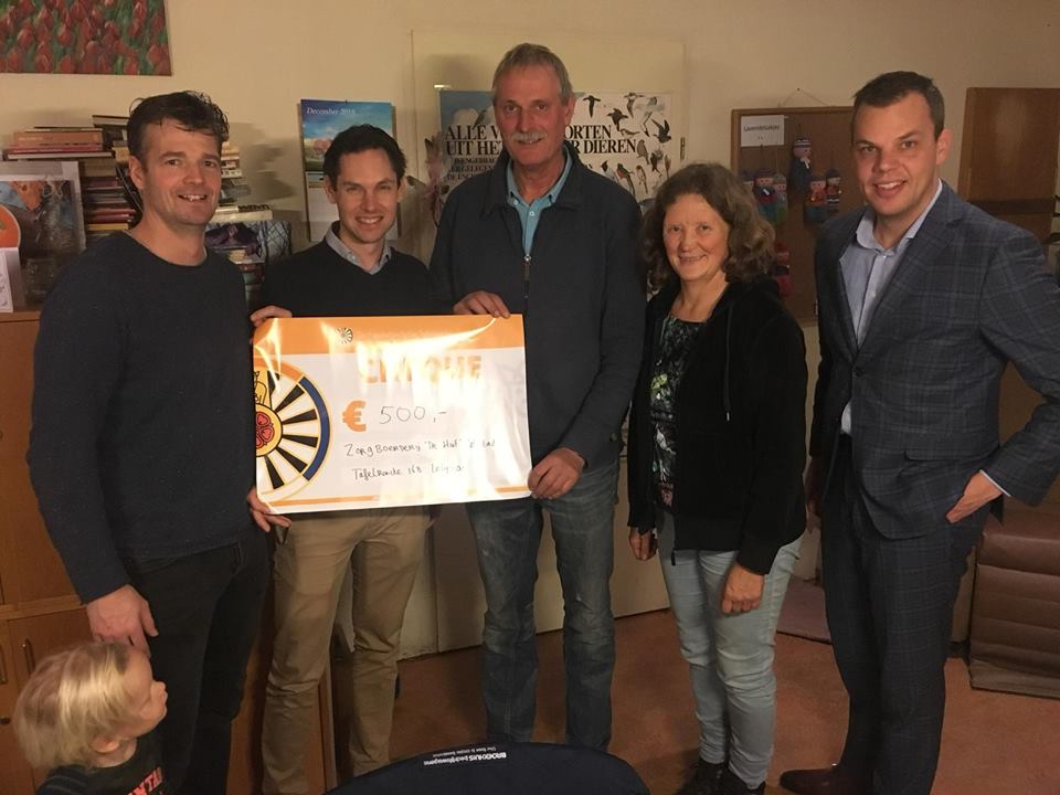 Sinterklaasactie opbrengst gaat naar Zorgboerderij De Huif Lelystad